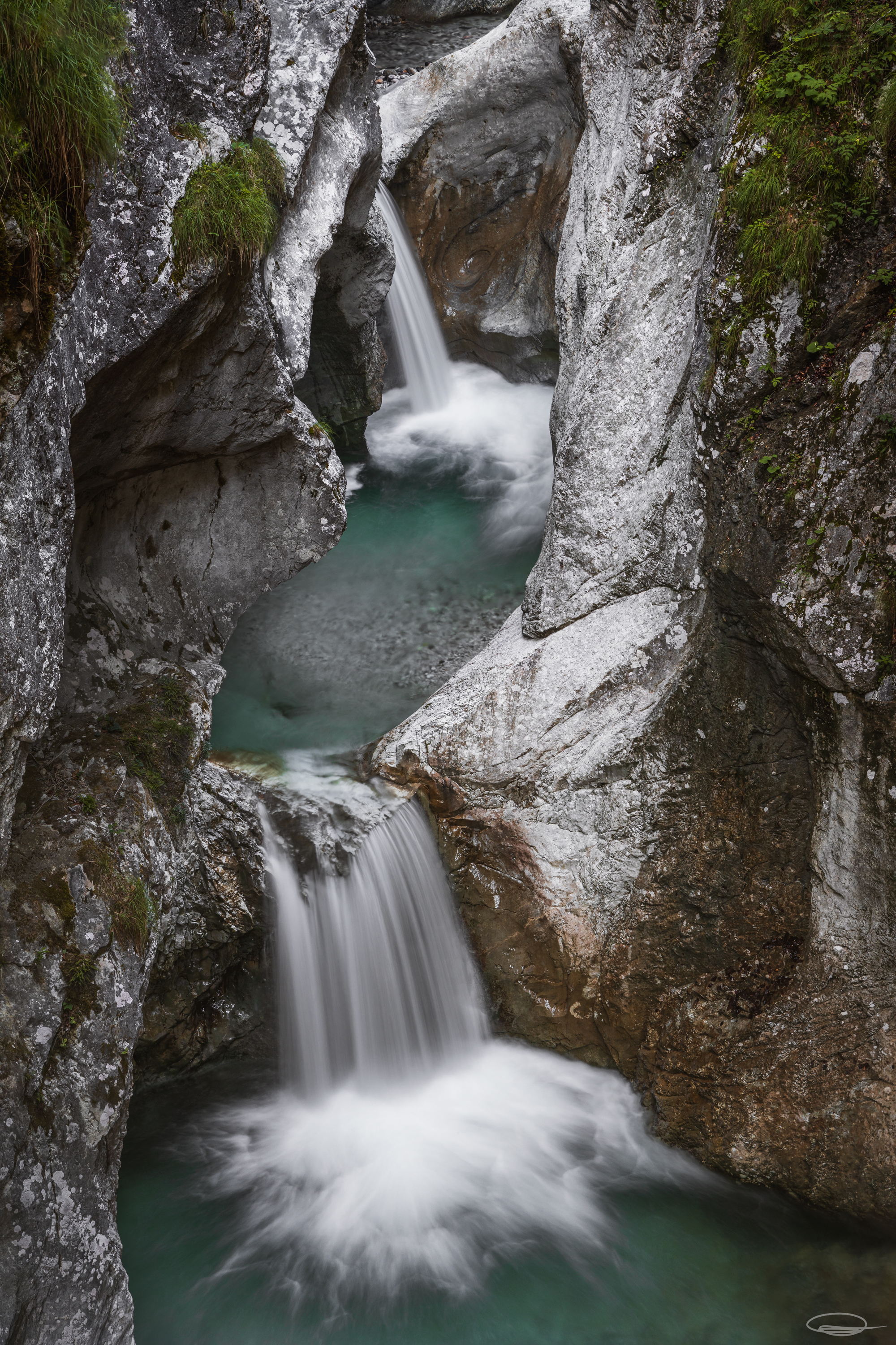 Waterfalls in the Garnitzenklamm